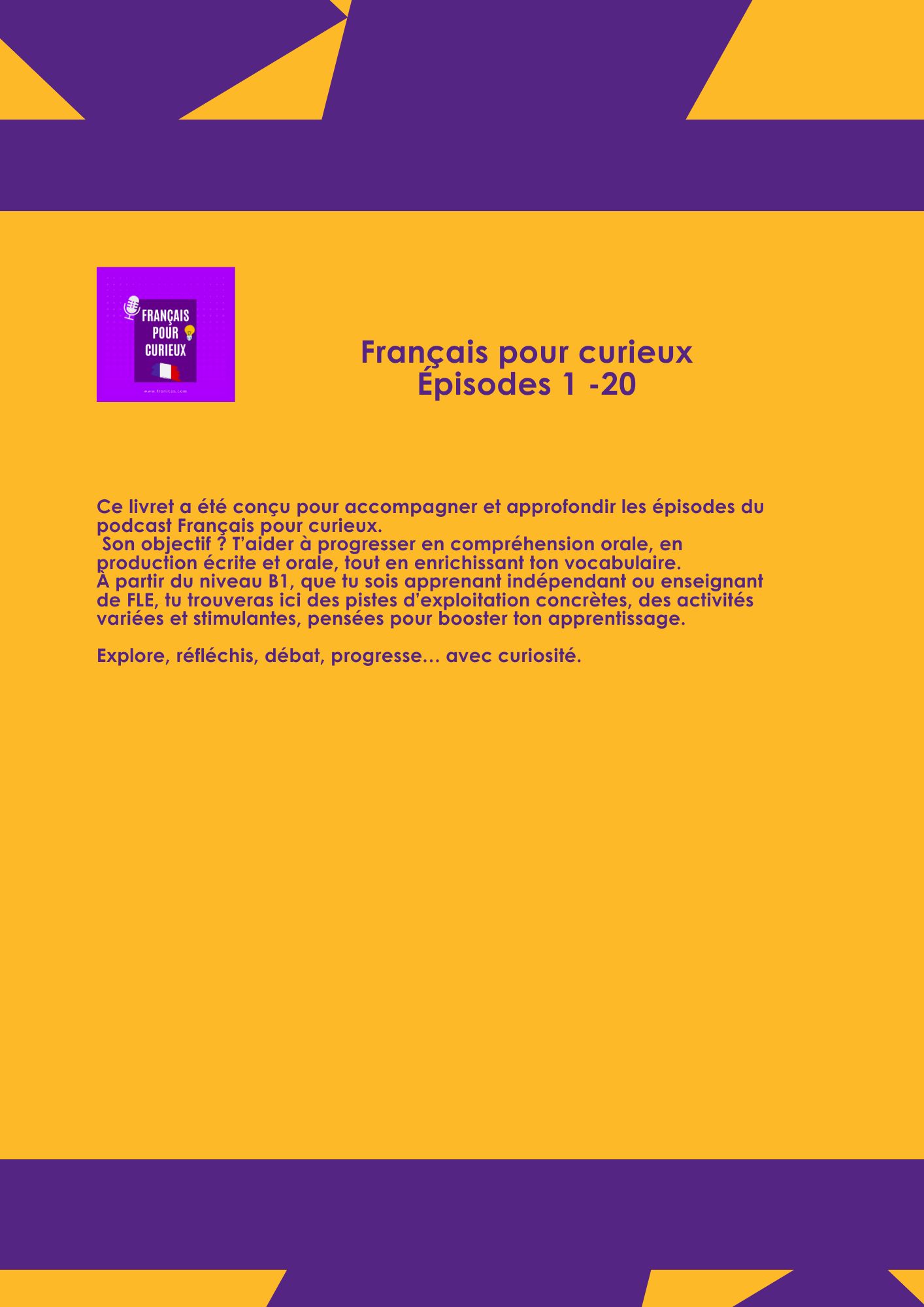 Français pour curieux - Épisodes 1-20 – Image 2