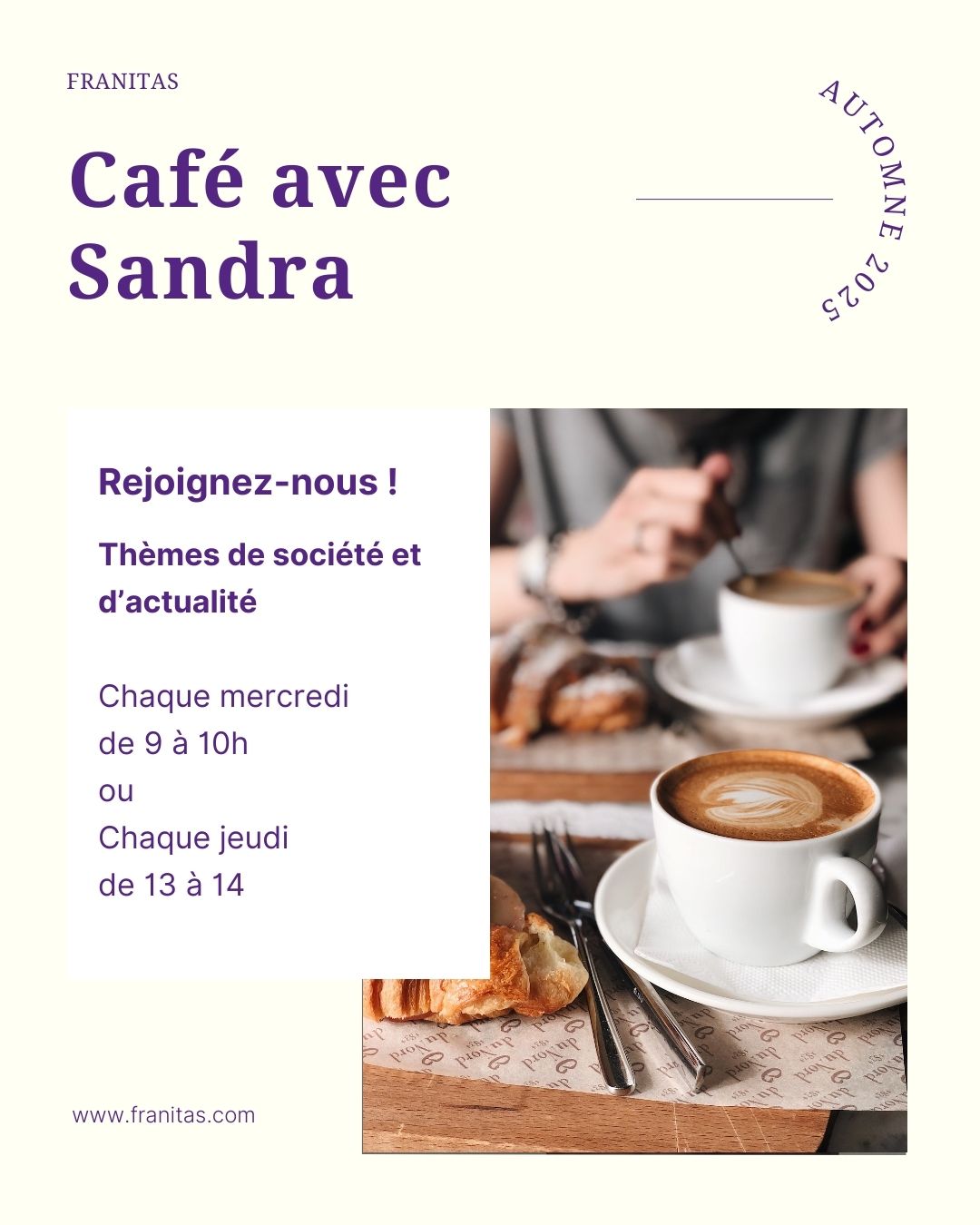 Café avec Sandra