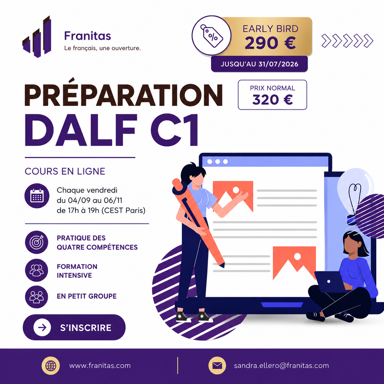 Votre objectif : le DALF C1