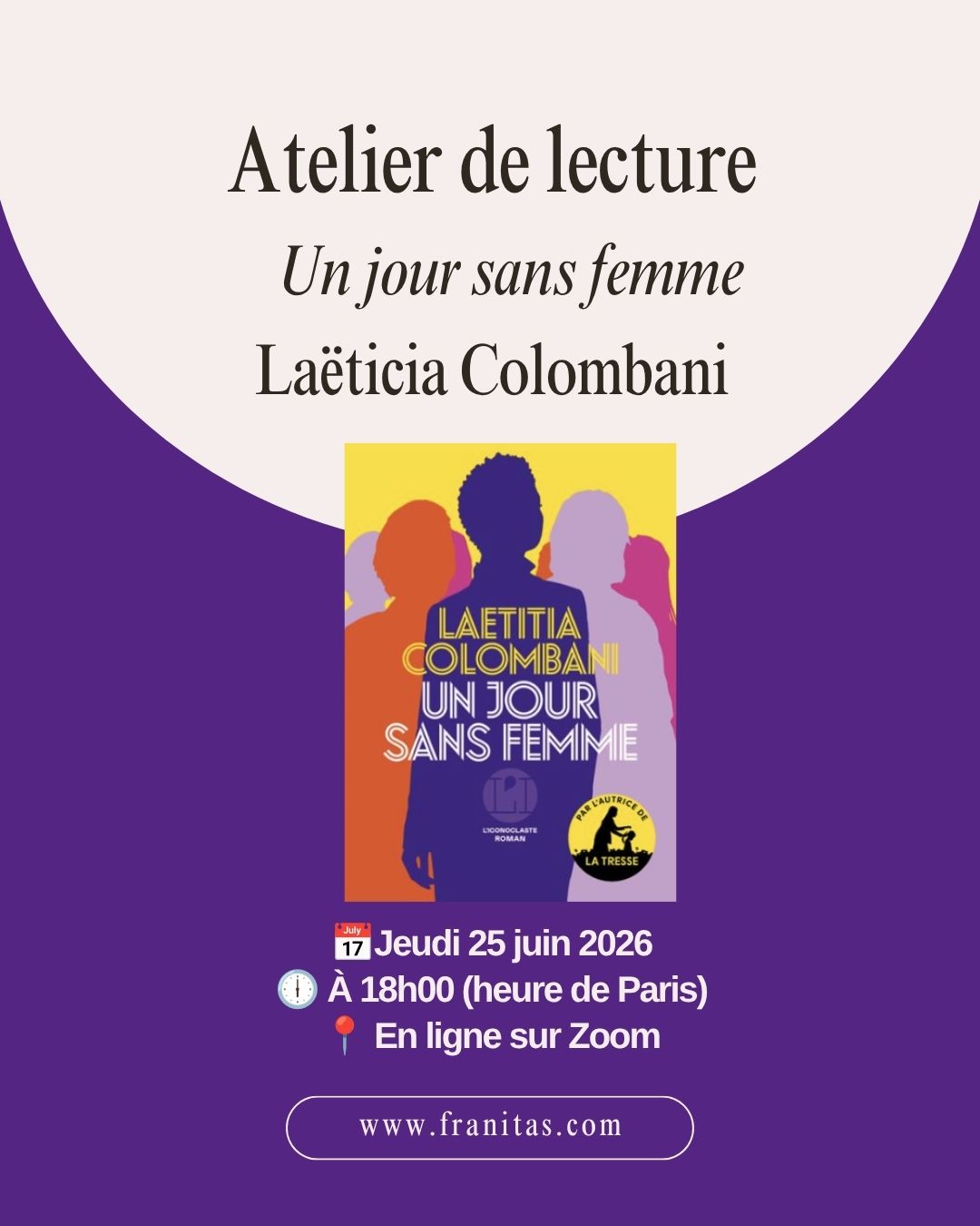 Atelier de lecture - Un jour sans femme