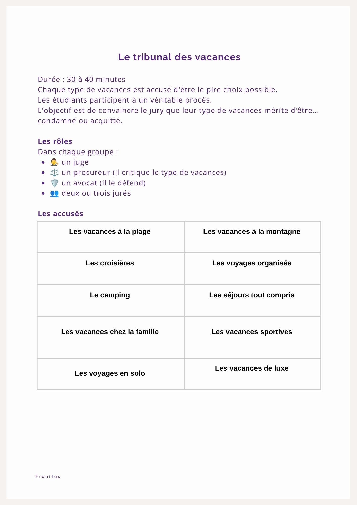 Les vacances – Image 3