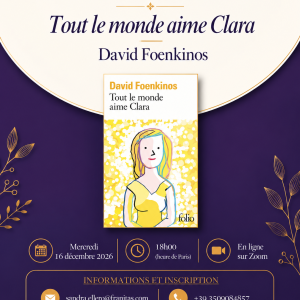 Atelier de lecture - Tout le monde aime Clara